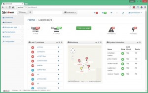 Dashboard page Shinken WebUI