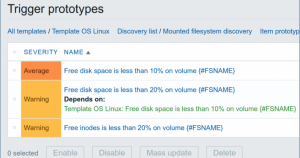 Triggers-prototypes-dependencies